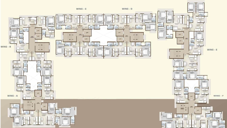 Floor Plan of DGS Sheetal Tapovan in Malad East, Mumbai - Image 154792
