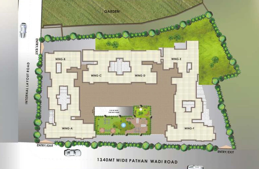 Master Plan of DGS Sheetal Tapovan in Malad East, Mumbai - Image 154793