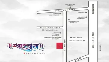 Location of Shraddha Shashwat Residency - Image 94552