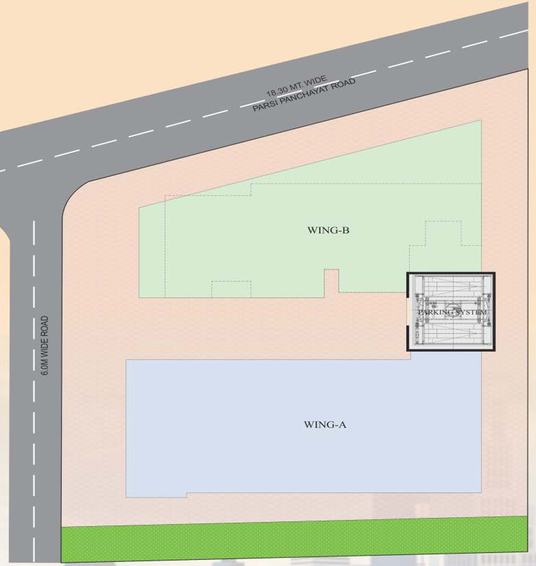 Master Plan of Krishna Milan Heights in Andheri East, Mumbai - Image 154605