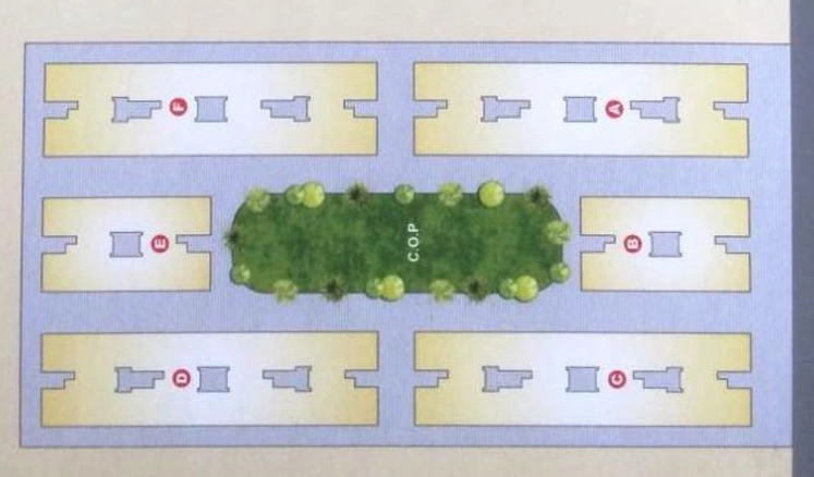 Master Plan of Bhagyalaxmi Residency in Bhestan, Surat - Image 94560