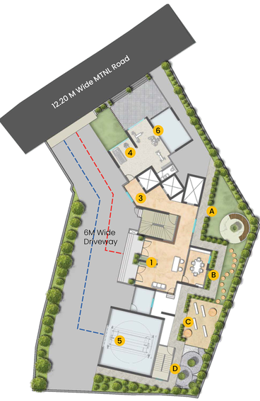 Master Plan of Rajadhiraj Mansion 835 in Dadar West, Mumbai - Image 154488