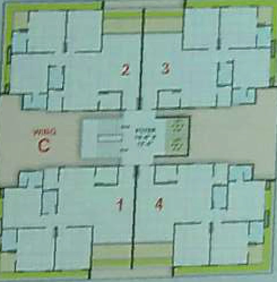Floor Plan of Anupam Heights in Parvat Gam, Surat - Image 94595
