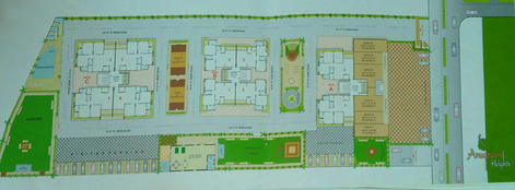 Master Plan of Anupam Heights in Parvat Gam, Surat - Image 94596