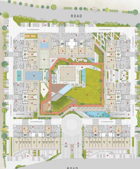 Master Plan of Nysa Skydale in Chhani, Vadodara - Image 94609