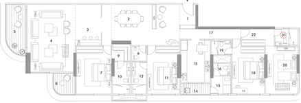 4 BHK Flat in Rustomjee Ocean Vista in Andheri West, Mumbai - Image 811324