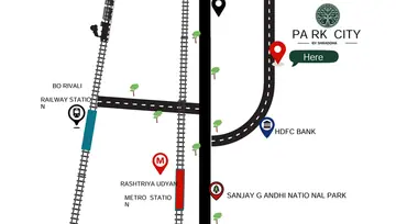 Location of Shraddha Park City - Image 150808