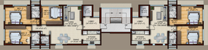 Floor Plan of Green Samta Apartment in Borivali West, Mumbai - Image 151139