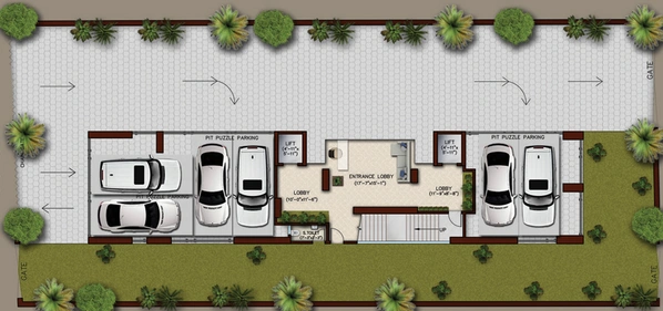 Master Plan of Green Samta Apartment in Borivali West, Mumbai - Image 151140