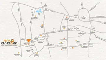 Location of Shirin Priya Crossroads - Image 94624