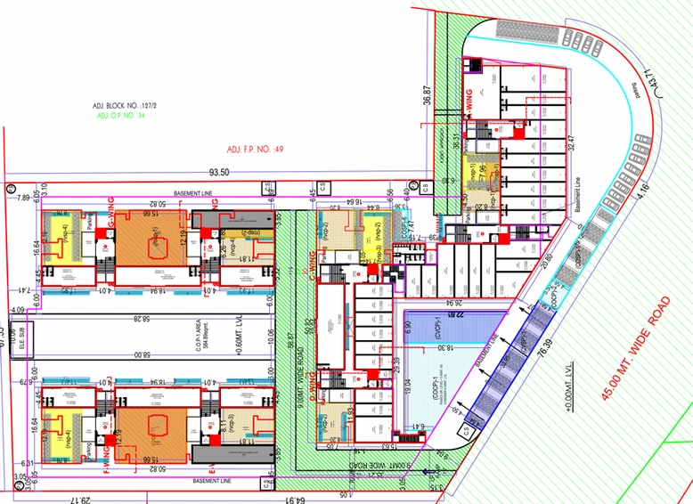 Master Plan of Sahajanand Luxuria in Jahangirabad, Surat - Image 94641