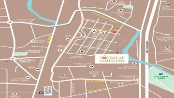 Location of Balaji Darshan - Image 150221