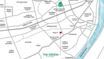 Location of Fiesta The Green Luxuriya - Image 94891
