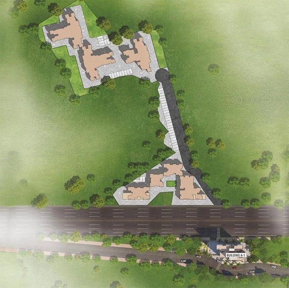 Master Plan of Kaveri Sankalp Residency in Diva, Thane - Image 150207