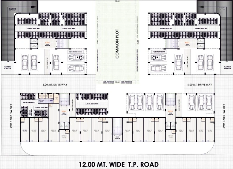 Master Plan of Krunal Lemon Tree in Nikol, Ahmedabad - Image 94937
