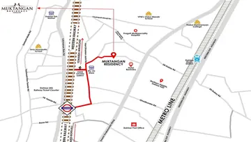 Location of Shantee Muktangan Residency - Image 149146