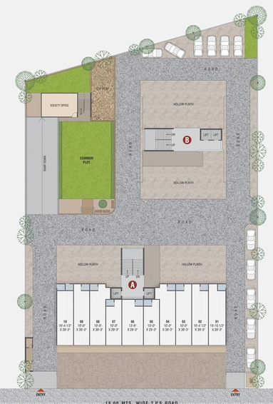 Master Plan of Someshwar Sun Sierra in Bhadaj, Ahmedabad - Image 94909