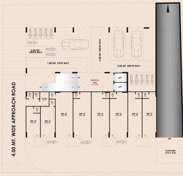 Master Plan of Karm Homes in Nikol, Ahmedabad - Image 94917