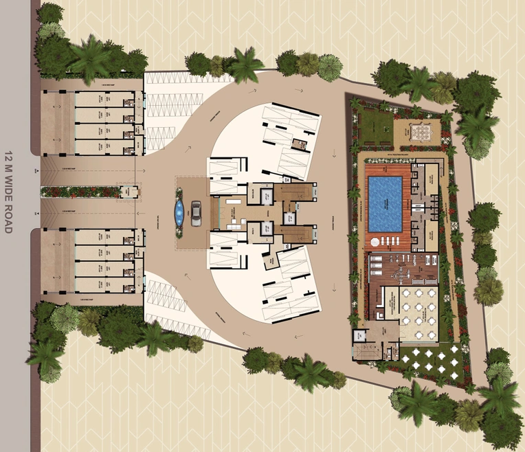 Master Plan of Midtown W90 in Kalyan West, Thane - Image 94986