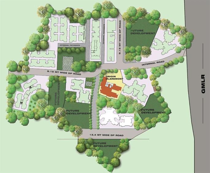 Master Plan of Origin Claremont in Goregaon East, Mumbai - Image 148448