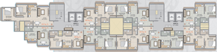Floor Plan of Prathmesh Tanishq Residency in Kurla West, Mumbai - Image 148462