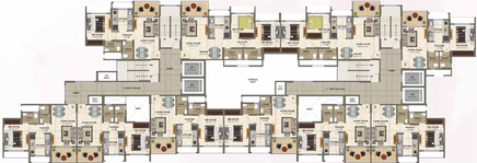 Floor Plan of Shree Lotus in Kalyan West, Thane - Image 94992