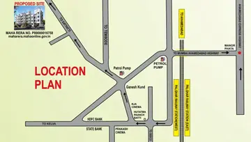 Location of Shree Sai Woods - Image 165137