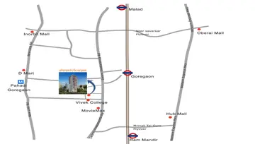 Location of Infinity SIddhivinayak - Image 148413