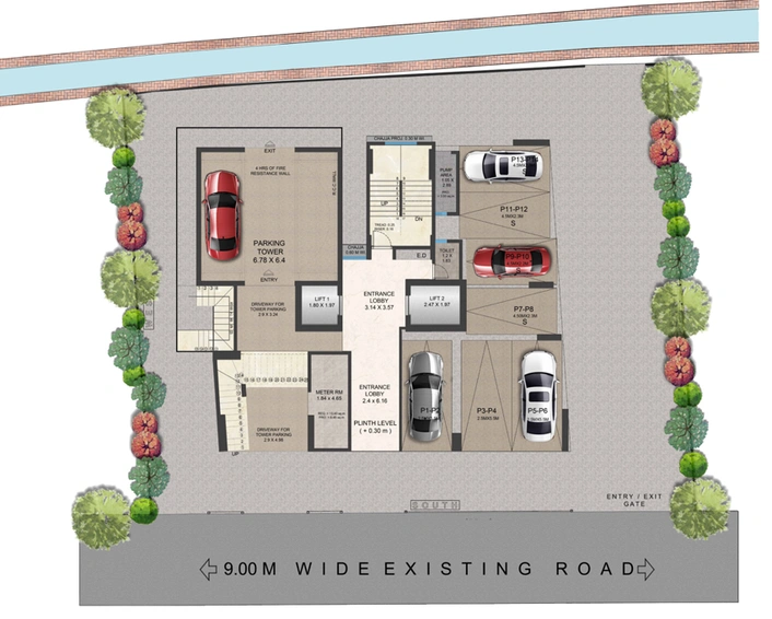 Master Plan of Infinity SIddhivinayak in Goregaon West, Mumbai - Image 148415
