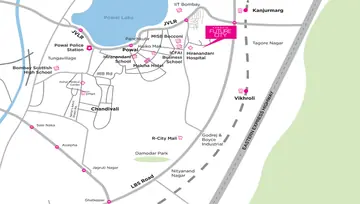 Location of Kanakia Future City - Image 147400