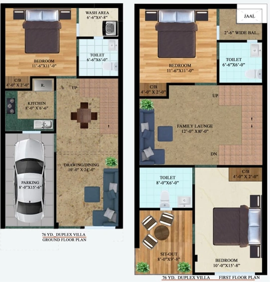 3 BHK House/Villa in Greno Green Residency in Techzone 4, Greater Noida - Image 741285