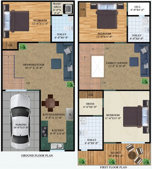 3 BHK House/Villa in Greno Green Residency in Techzone 4, Greater Noida - Image 741286