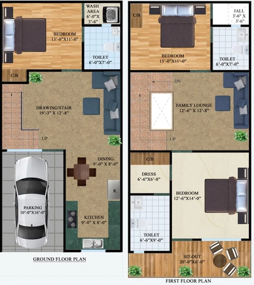 3 BHK House/Villa in Greno Green Residency in Techzone 4, Greater Noida - Image 741287