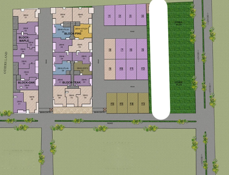 Master Plan of Rudransh Green Vista in Sector 1, Greater Noida - Image 115261