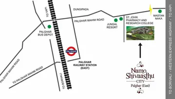 Location of SRK Namo Shivaasthu City - Image 165104