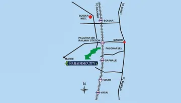 Location of HDIL Paradise City - Image 165023