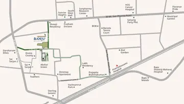 Location of Gopinathji Bansi Residency - Image 95024