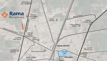 Location of Ambaji Rama Bunglows - Image 95049
