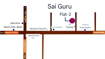 Location of Jay Saiguru Flats 2 - Image 95074