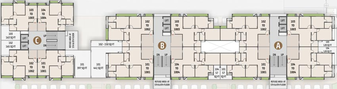 Floor Plan of Sheladia Empire Evok in Isanpur, Ahmedabad - Image 95086