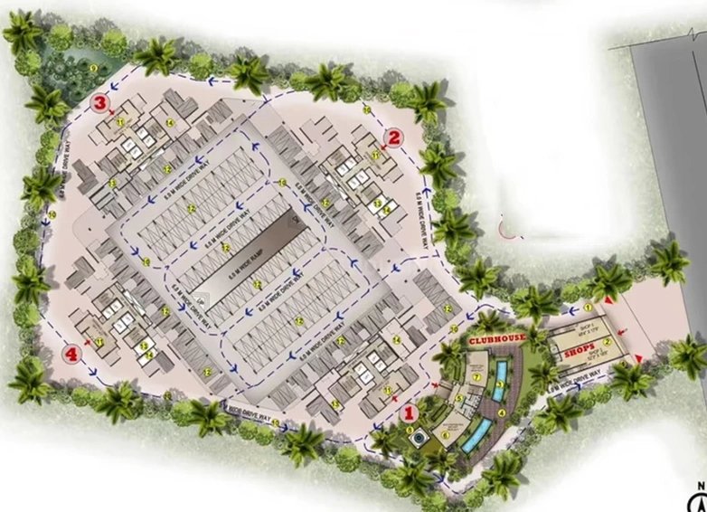 Master Plan of Sai Proviso Atlantis Phase 1 in Kharghar, Navi Mumbai - Image 153946