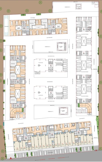 Master Plan of Sheladia Kingston in Odhav, Ahmedabad - Image 95160