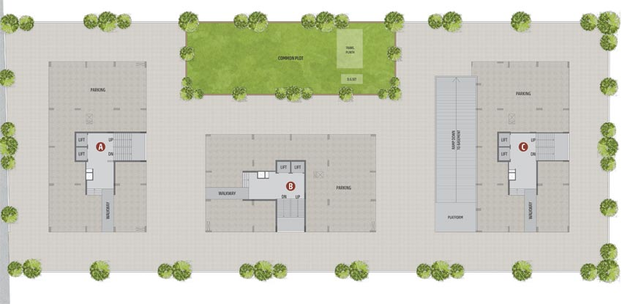 Master Plan of Sheladia Manor in Bopal, Ahmedabad - Image 95060