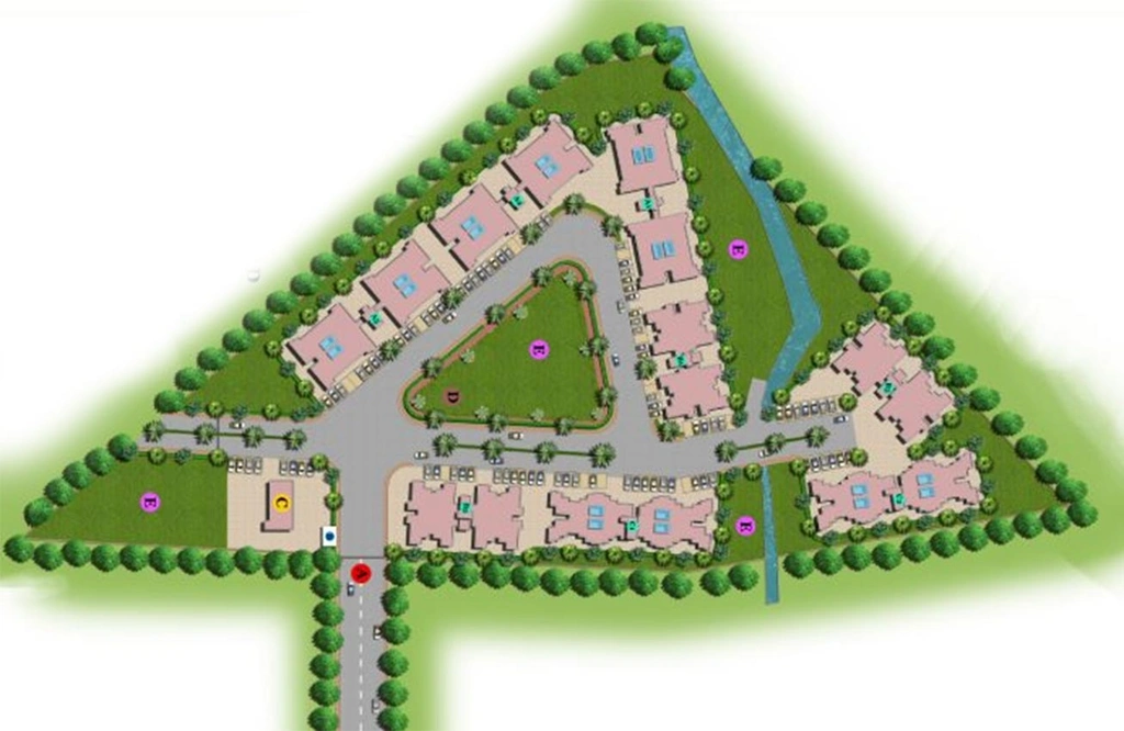 Master Plan of VBHC Greenwoods in Palghar, Palghar - Image 164040
