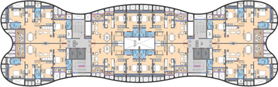 Floor Plan of Sara Antalya in Belapur, Navi Mumbai - Image 150137