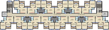 Floor Plan of Arihant 4 Anaika in Taloja, Navi Mumbai - Image 160091