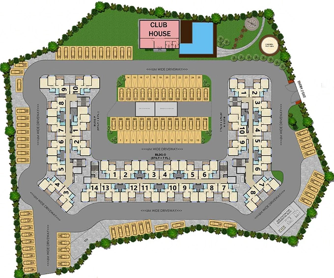 Master Plan of Arihant 4 Anaika in Taloja, Navi Mumbai - Image 160090