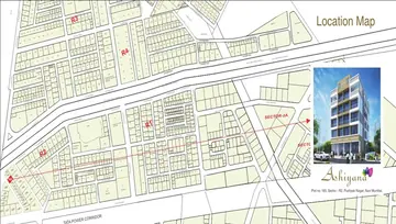 Location of Aura Ashiyana - Image 153031