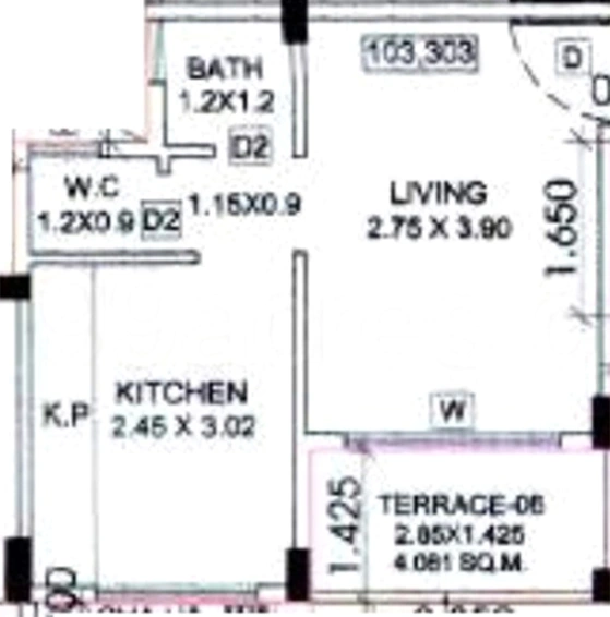 1 RK Flat in Vaastu Vitthal in Panvel, Navi Mumbai - Image 811249