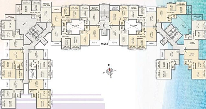 Floor Plan of Vaastu Vitthal in Panvel, Navi Mumbai - Image 153286